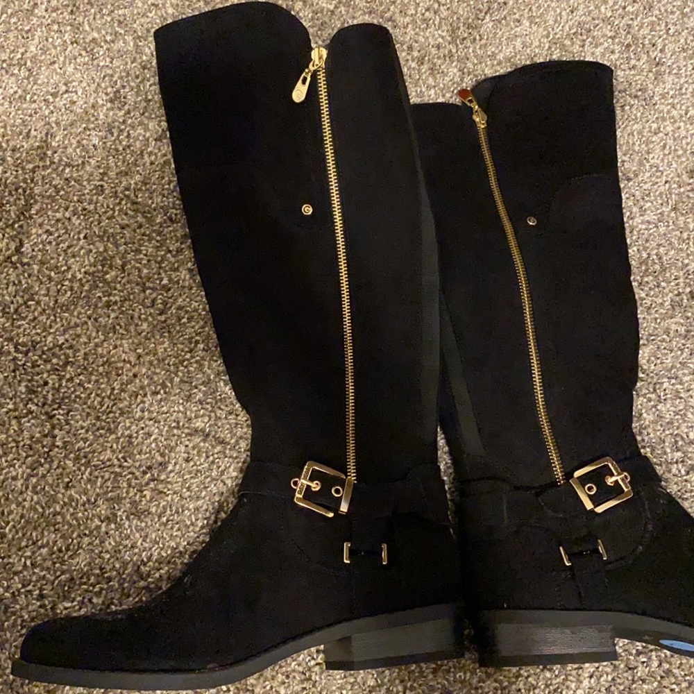 Black G by Guess boots.